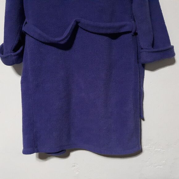 Childrens Place Girls Robe Purple Penguin Medium 7/8 Sleepwear Fleece Pajamas - Picture 10 of 12